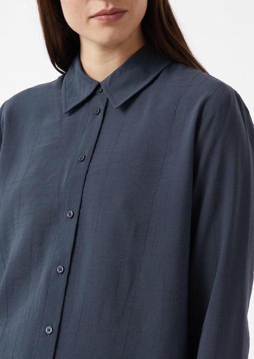 Immagine prodotto Comma Bluse Semitransparente Hemdbluse in Crêpe-Optik (40)