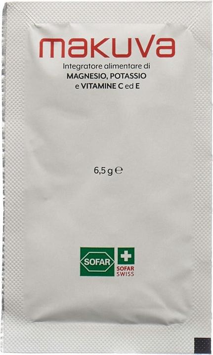 Produktbild Makuva Orangengeschmack mit Magnesium Kalium und Vitamin C und E Plv (30 Stück, Pulver, 6.50 g)