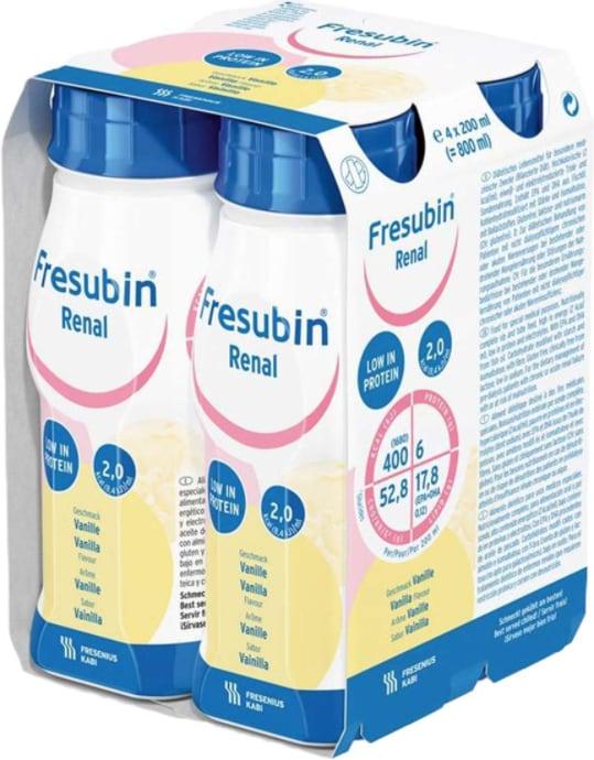 Image du produit Fresubin renal vanille (4x200ml) (Vanille, 992 g)