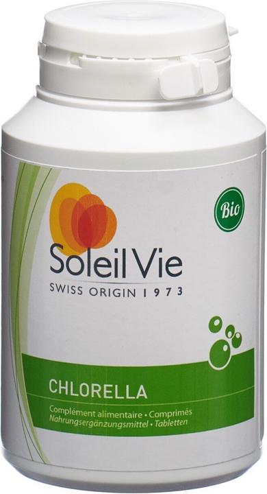 Image du produit Soleil Vie chlorella pyrenoidosa bio algue d'eau douce cpr (300 pcs, Cachets, 100 g)