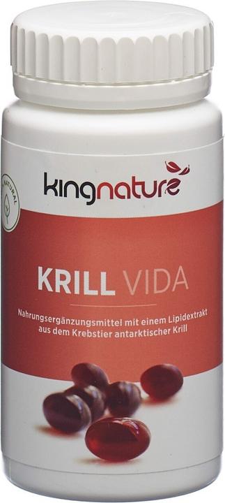 Actual product image Kingnature Krill Vida Caps (120 Piece, Capsules, 120 g)