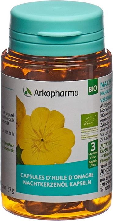 Produktbild Arkopharma Arkocaps Nachtkerzenöl Kapseln (60 Stk., Kapseln, 65 g)
