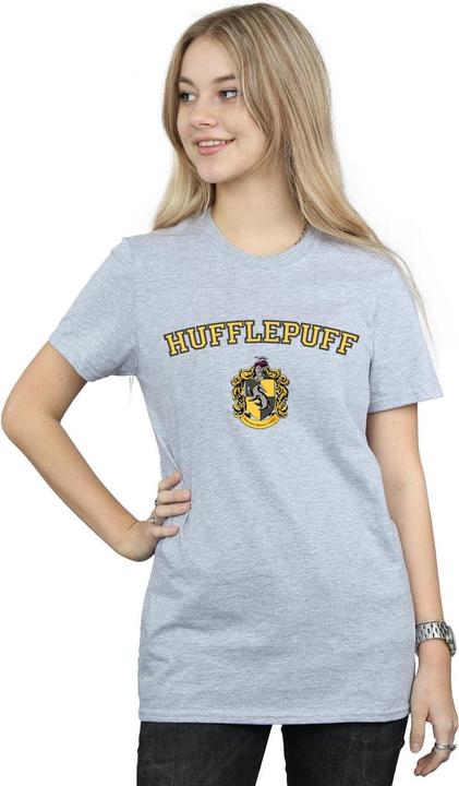 Immagine prodotto Hufflepuff Crest Maglietta Ampia Donna (3XL)
