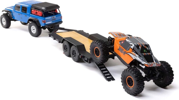 Image du produit Axial Remorque à plat 2 essieux 1:24 (RTR Prêt à fonctionner)