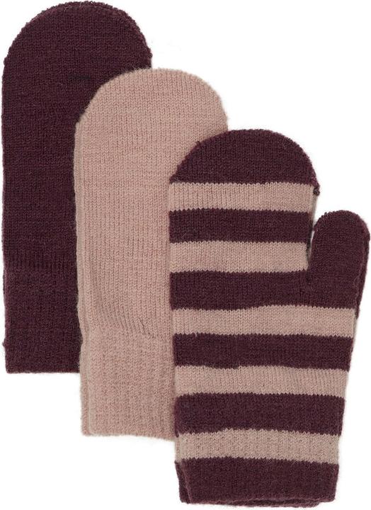 Produktbild Minymo Kleinkinder 3er Pack Strickfäustlinge (1, 1.5, 2)