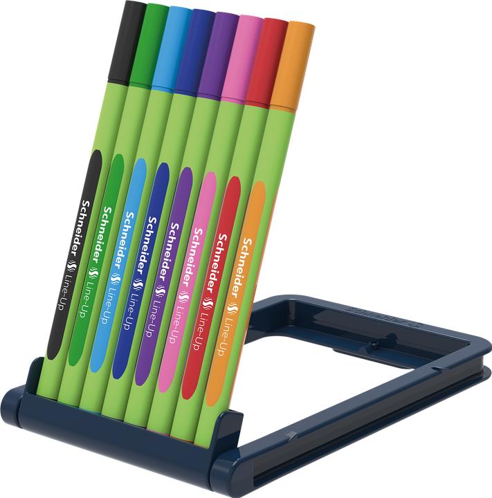Actual product image Schneider Fineliner Line-Up - case of 8 pcs. (Multicoloured, 8x)
