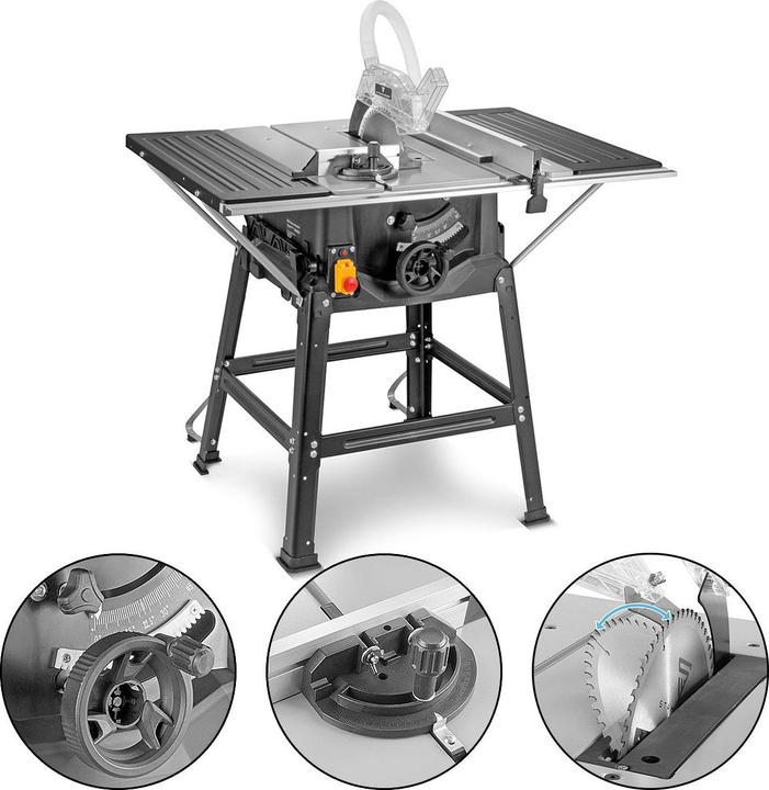 Produktbild Stahlwerk Tischkreissäge TKS-1800 ST mit 1.800 Watt und 5.000 U/min