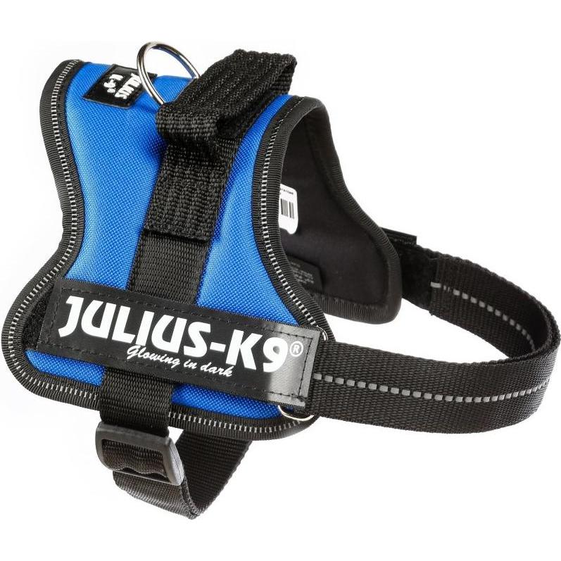 Julius-K9 Powergeschirr für kleinere Hunde ergonomisch (S, mini1, Hund, Hundesport), Halsband + Leine