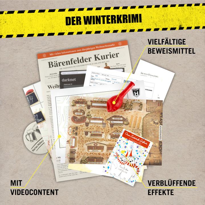 Produktbild Hidden Games Eiskaltes Verbrechen - Krimispiel (Deutsch)