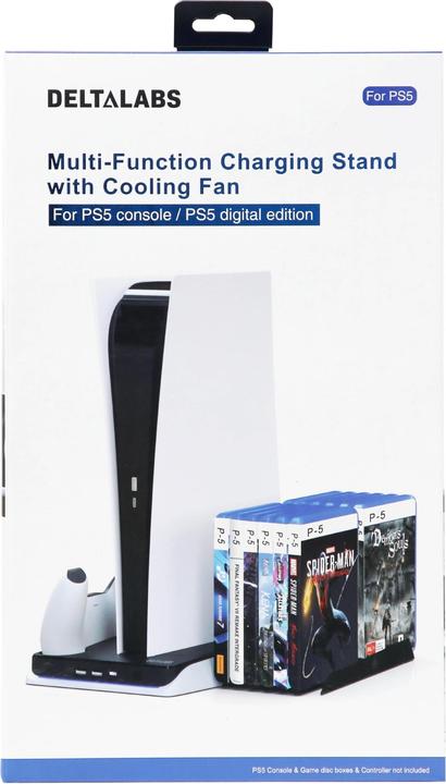 Produktbild Deltalabs Cooling Charging Stand (PS5)