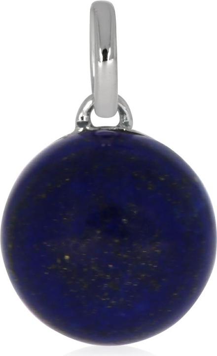 Actual product image Xen Pendant with 10 mm Lapis Lazuli approx. 4.50 ct. rhodium-plated (925 Sterling silver)