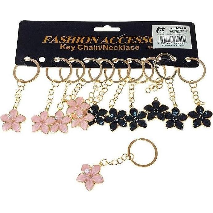 Adar, Portachiavi, Blumen-Schlüsselanhänger (12 Stück)