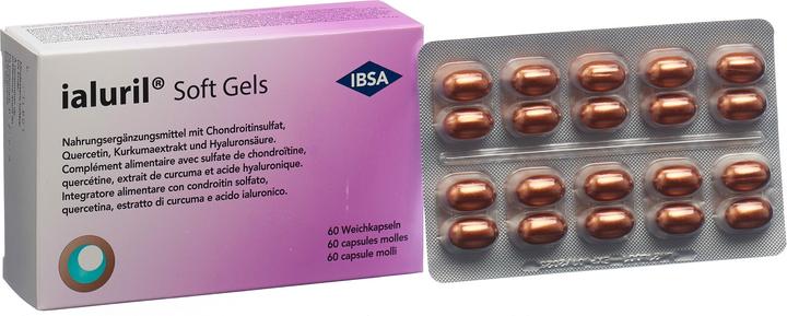Actual product image IBSA Ialuril Soft Gels (60 Piece, Capsules, 85 g)