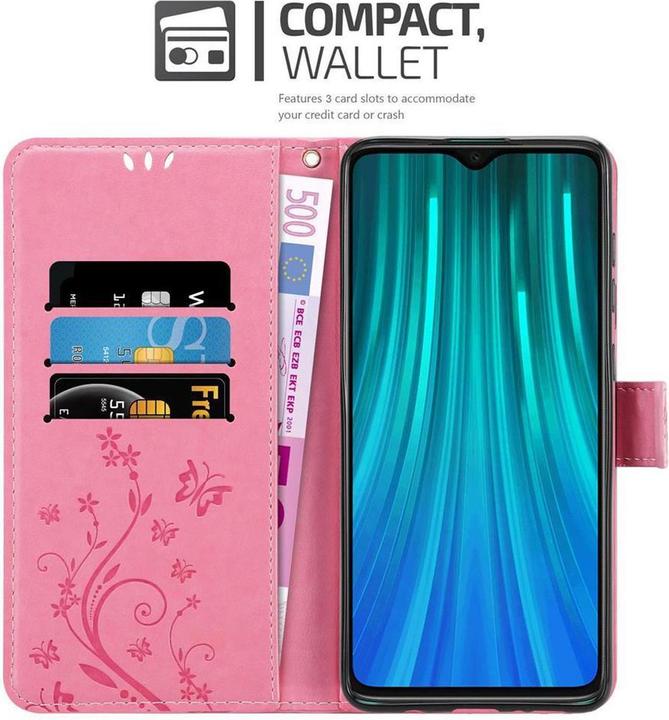 Produktbild Cadorabo Flower Book Cover (Xiaomi Redmi Note 8 Pro)