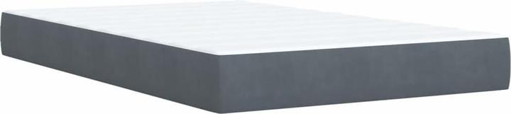 Actual product image vidaXL Bo x spring bed with mattress 160 x 200 cm velvet (160 x 200 cm)