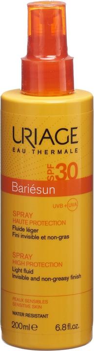 Actual product image Uriage Bariésun spray SPF30 liq (Sun spray, SPF 30, 200 ml, 235 g)