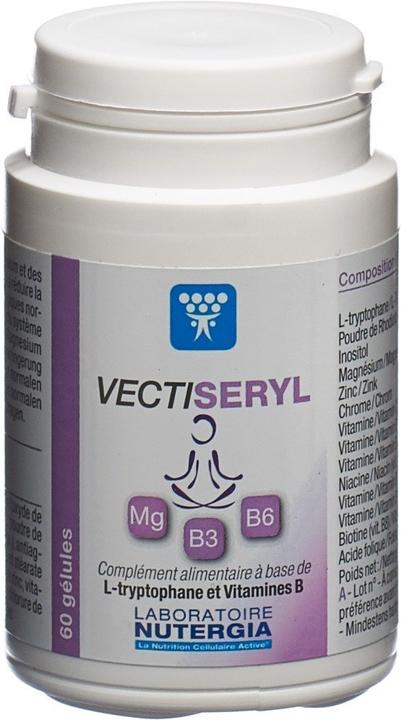 Actual product image Nutergia Vectiséryl (Seren) Gélules (60 Piece, Capsules, 51 g)