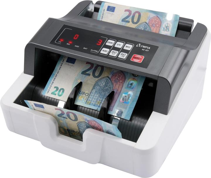 Olympia 1 - 999 note, LED (Validatore di banconote)