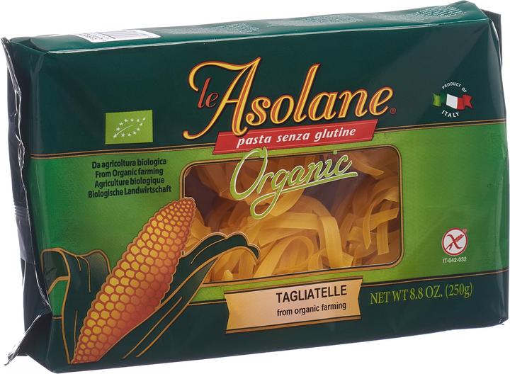 Produktbild Le Asolane Tagliatelle Maispasta glutenfrei (318 g)