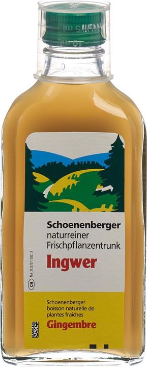 Produktbild Schönenberger Ingwer naturreiner Frischpflanzentrunk Bio Saft (1 Stück, Flüssigkeit, 436 g)