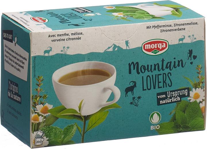 Produktbild Morga Mountain Lovers Tee mit Hülle Bio Knospe Tees (30 g)