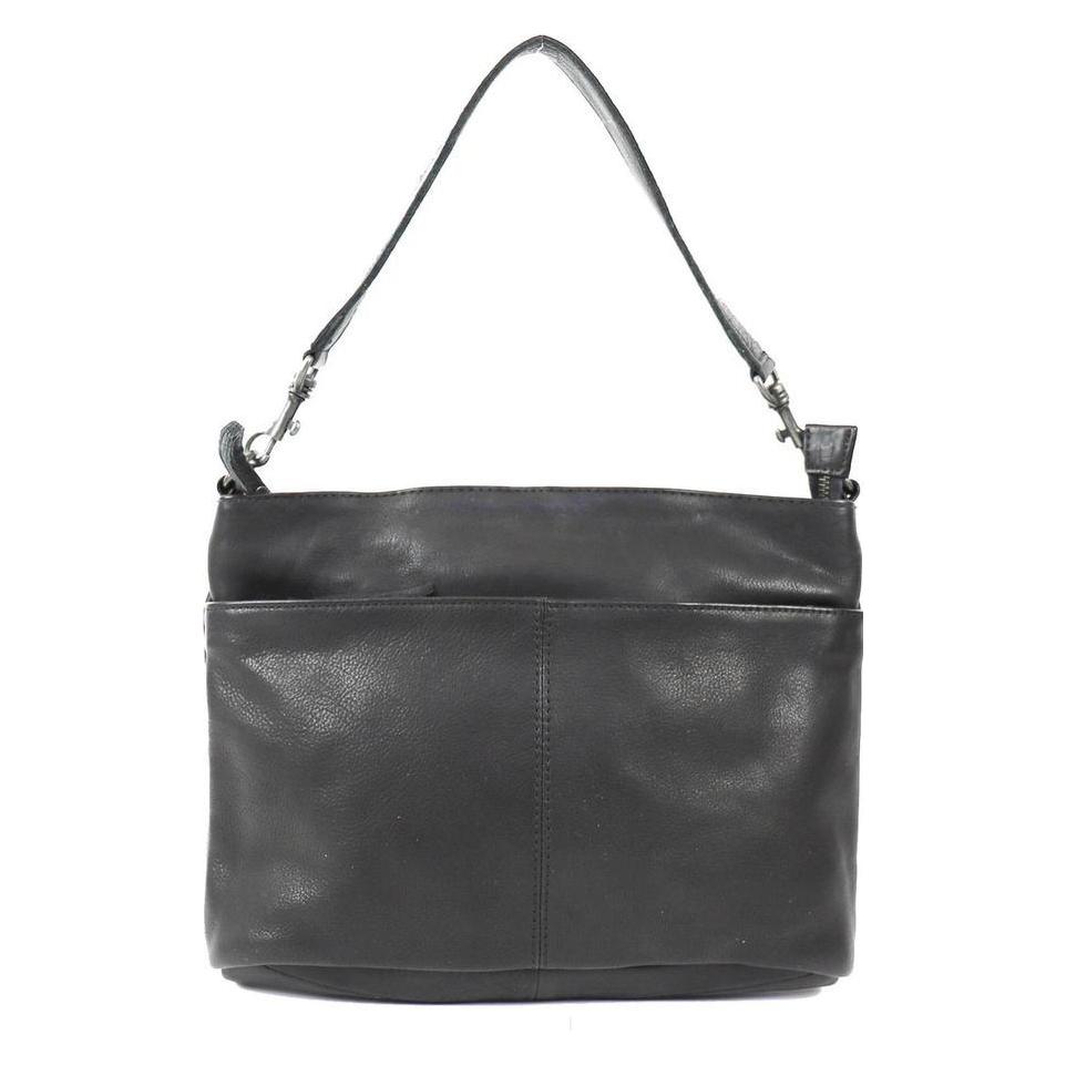 Bear Rock, Unisex, Handtas, Bear Design Angelica Hand/Schoudertas Zwart, Zwart