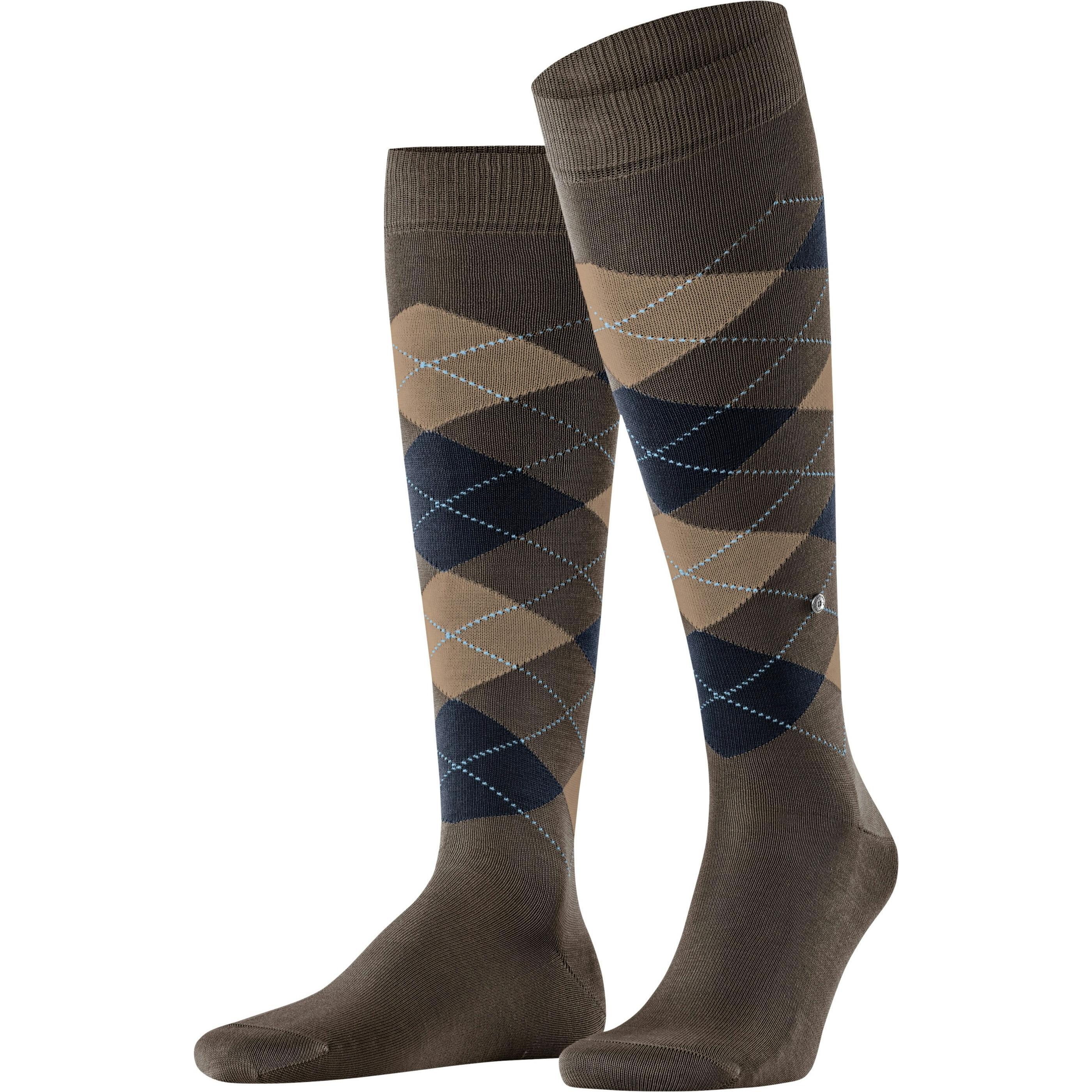 Burlington, Herren, Socken, Manchester, Braun, (Einzelpack, 40 - 46)
