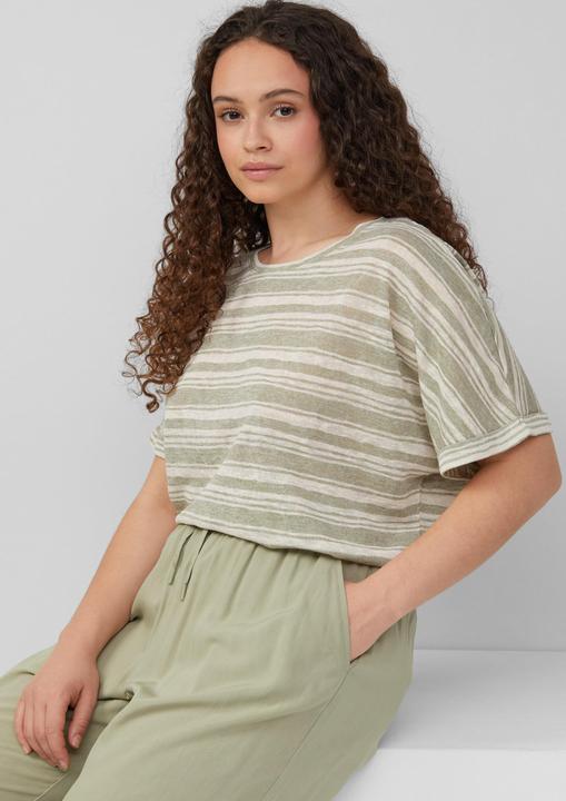 Produktbild S.Oliver T-Shirt Ringelshirt aus Viskosemix (46)