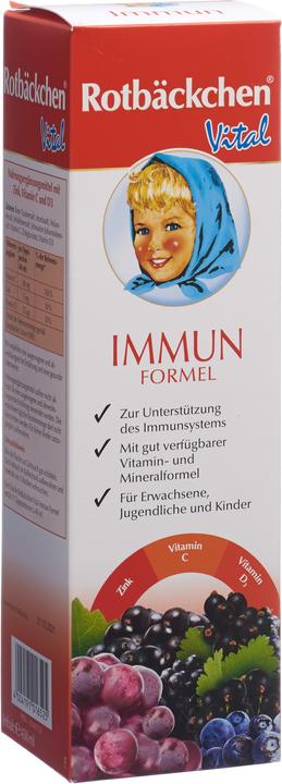Produktbild Rabenhorst Rotbäckchen Vital Immun Formel (1 Stück, Flüssigkeit, 833 g)