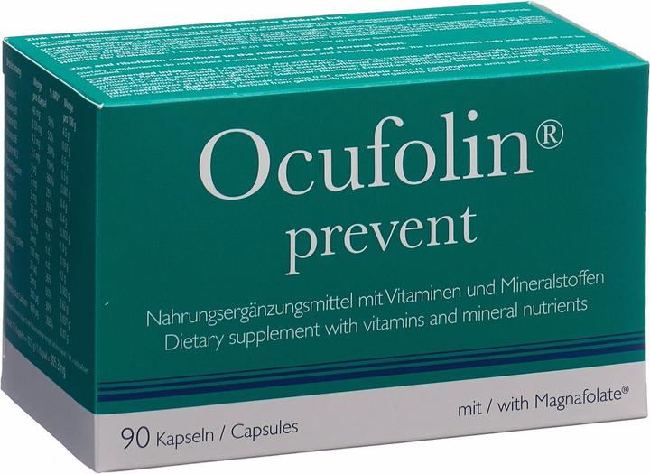 Produktbild Ocufolin prevent Kaps (90 Stück, Kapseln, 114 g)