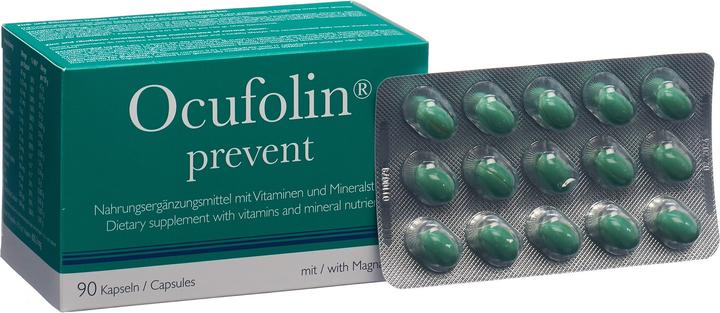 Produktbild Ocufolin prevent Kaps (90 Stück, Kapseln, 114 g)
