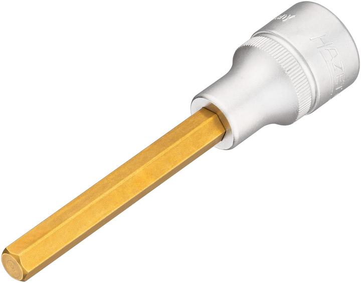 Produktbild HAZET Schraubendreher-Steckschlüsseleinsatz 986L-8 ∙ Vierkant12,5 mm (1/2 Zoll) ∙ Innen Sechskant P… (8 mm)