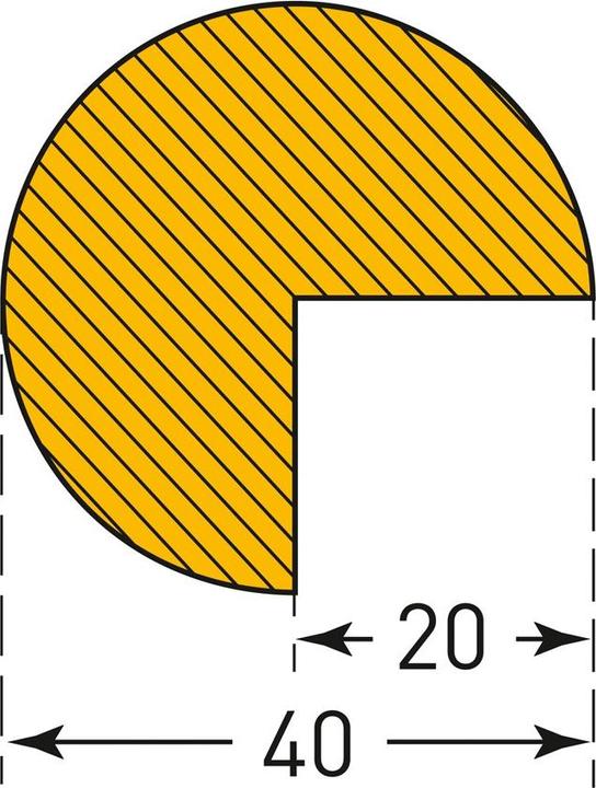 Actual product image Moravia MORION edge protector magnetic circle 40/40