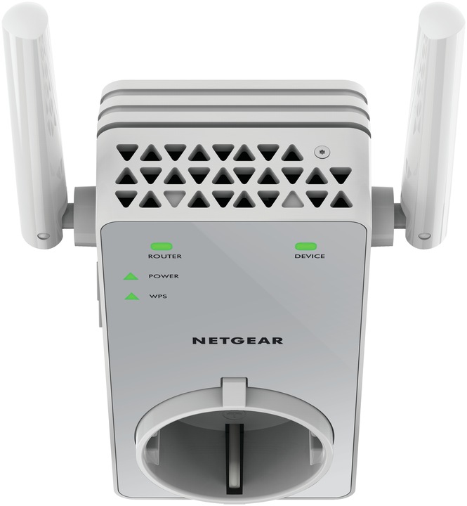 Produktbild Netgear AC750 WLAN Range Extender - mit Steckdose