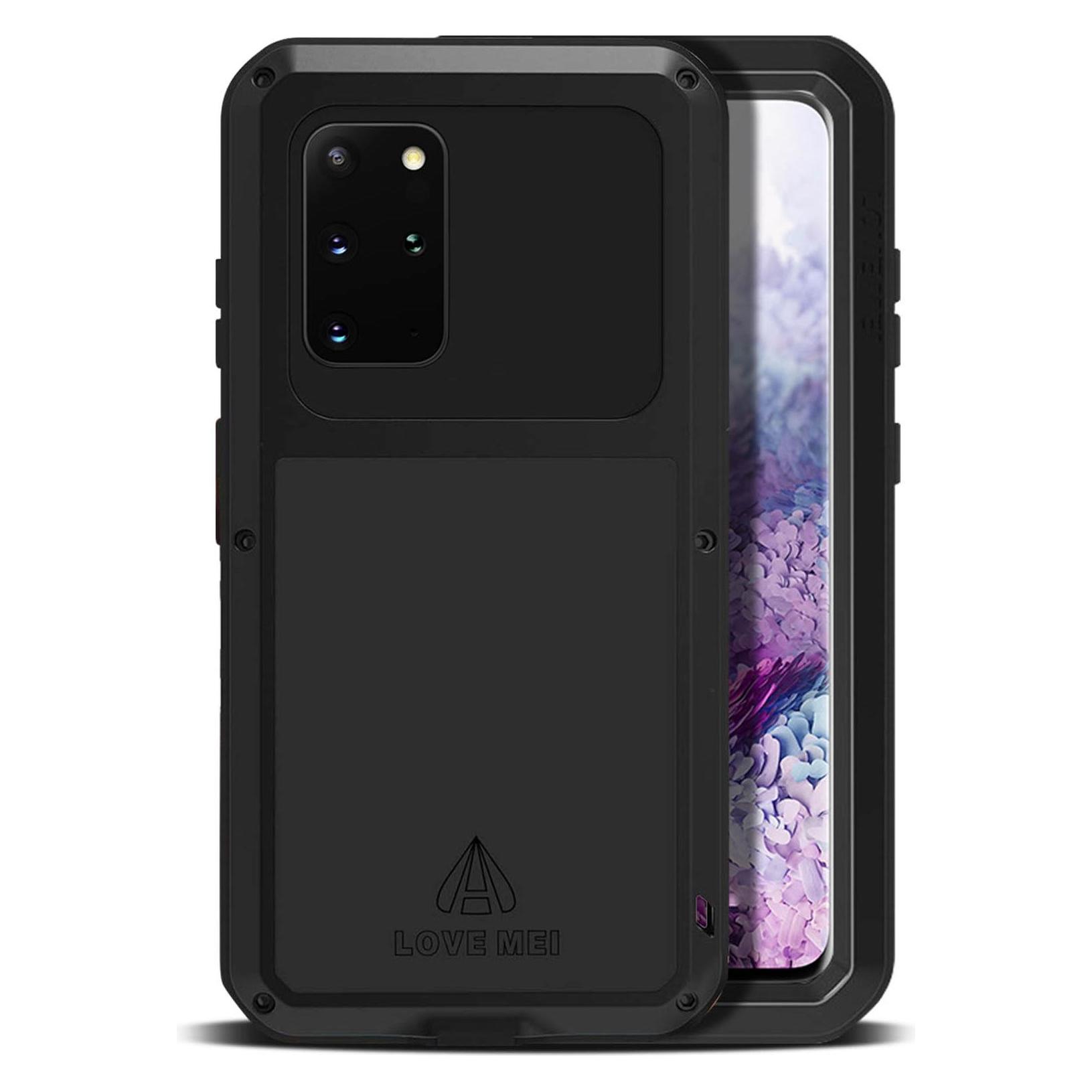 Love Mei Full Protection Series (Samsung Galaxy S20+), Smartphone Hülle, Schwarz