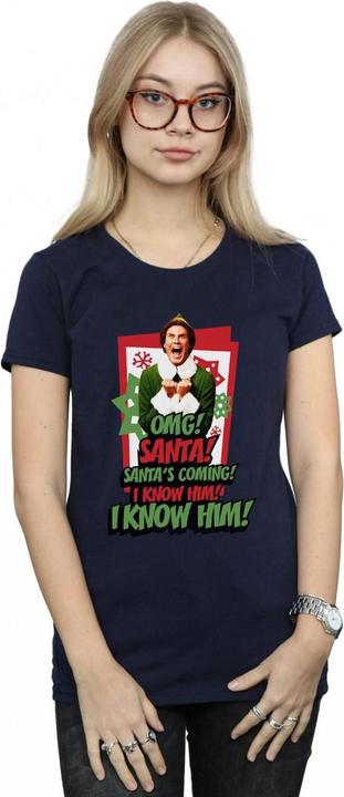 Immagine prodotto Elf OMG Santa Maglietta Donna (XL)