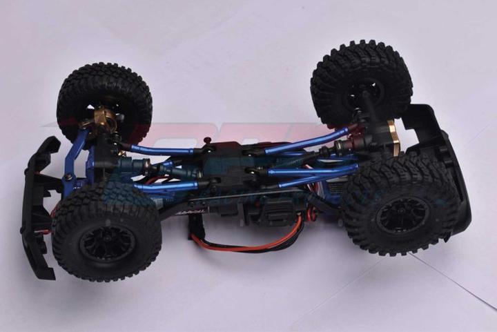 Produktbild GPM BODENFREIHEIT-KIT VERSTELLBAR 7075-T6 ALUMINIUM BLAU TRX-4M