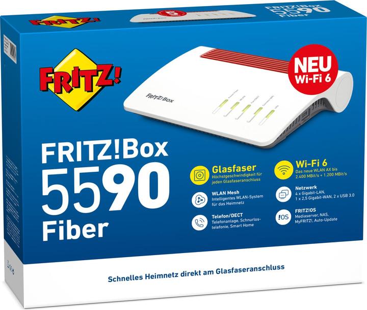 Immagine prodotto AVM FRITZ!Box 5590 Fibra