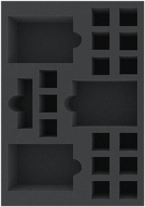 Produktbild Feldherr FOMFCL055BO - 300 mm x 210 mm x 55 mm Schaumstoffeinlage für Brettspiele mit 19 Fä (Kunststoff, Schaumstoff)