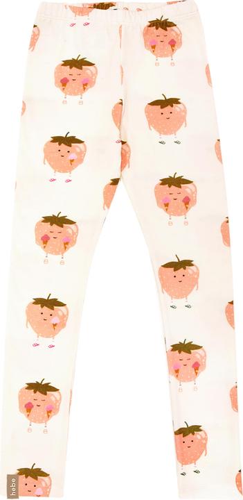 Hebe Leggings mit Erdbeeraufdruck