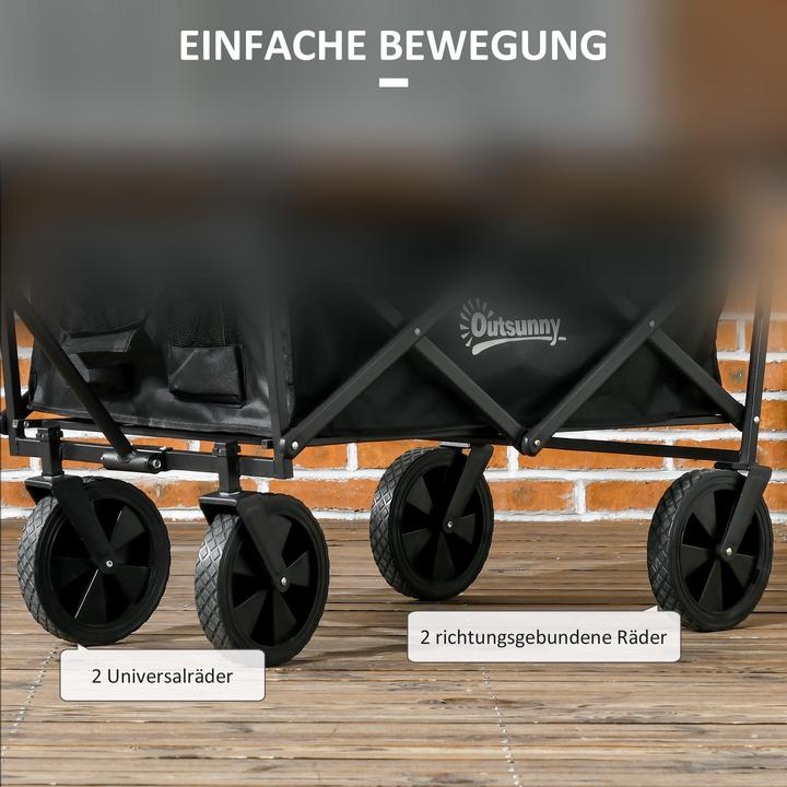 Produktbild Outsunny Bollerwagen mit Sonnendach
