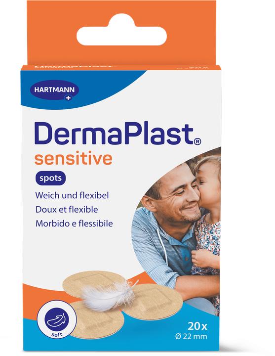 Produktbild DermaPlast Sensitive hautfarbig (20x)
