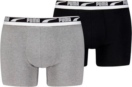 Produktbild Puma Herren-Boxershorts „Everyday Multi Logo“ im 2er-Pack (L, 2er Pack)