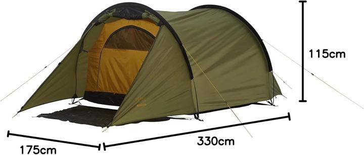 Actual product image Grand Canyon Robson 2 (Tunnel tent, 4.50 kg, 2 persons)