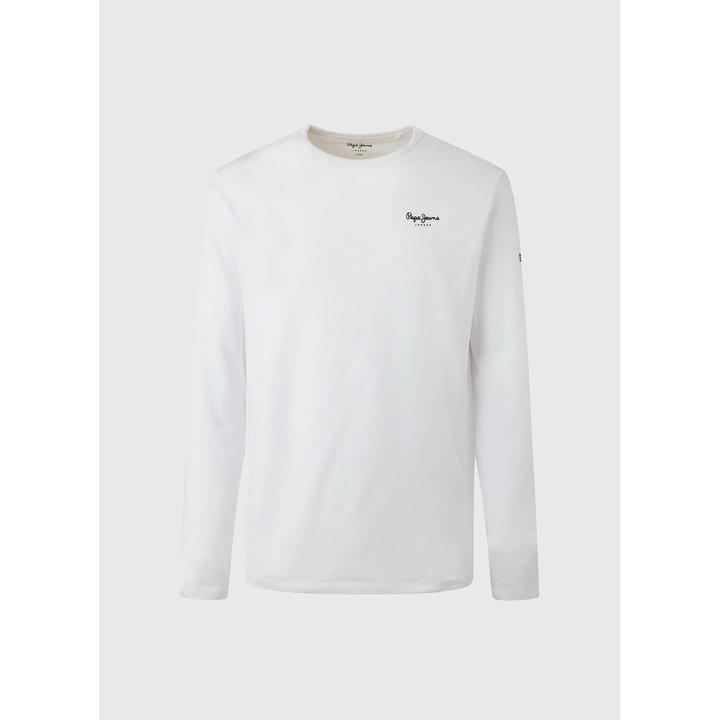 Image du produit Pepe Jeans Original Basic T-Shirt Long Sleeve White (S)