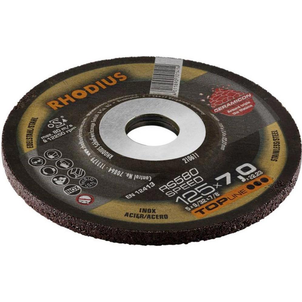 Thumbnail - Rhodius, Schleifmittel, RS580 SPEED Schruppscheibe