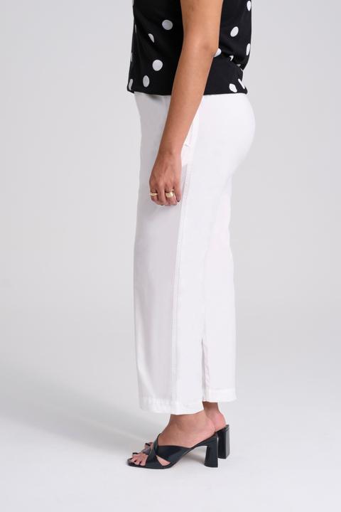 Produktbild Ulla Popken 7/8-Chinohose Ruby, Elastikbund, weites, gerades Bein (62)