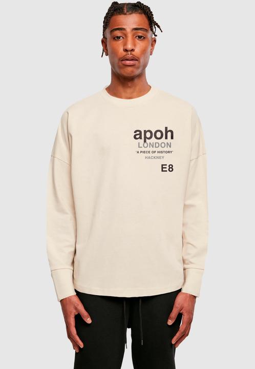 Produktbild Merchcode APOH - Hackney Slogan Oversized Longsleeve - 197653 (L)