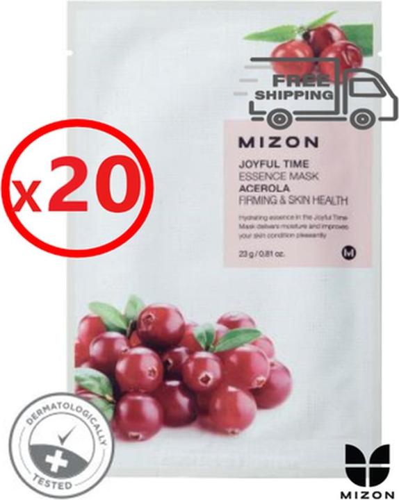 Produktbild Mizon Joyful Time Essence Mask Rose (23 g)