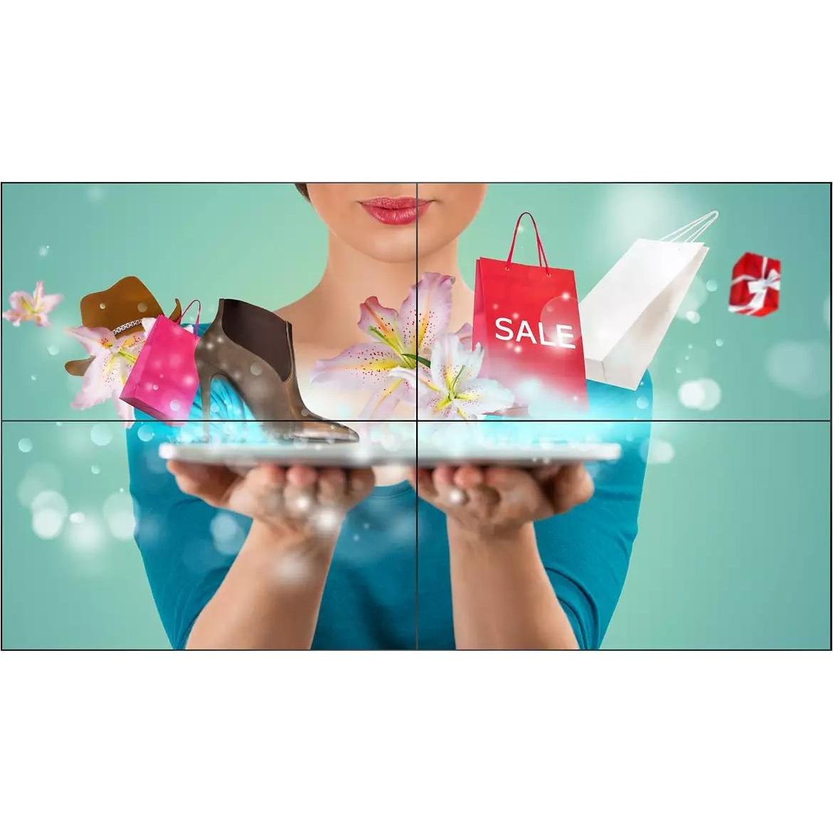 Philips 49BDL2105X (1920 x 1080 Pixel, 49"), Digital Signage, Schwarz